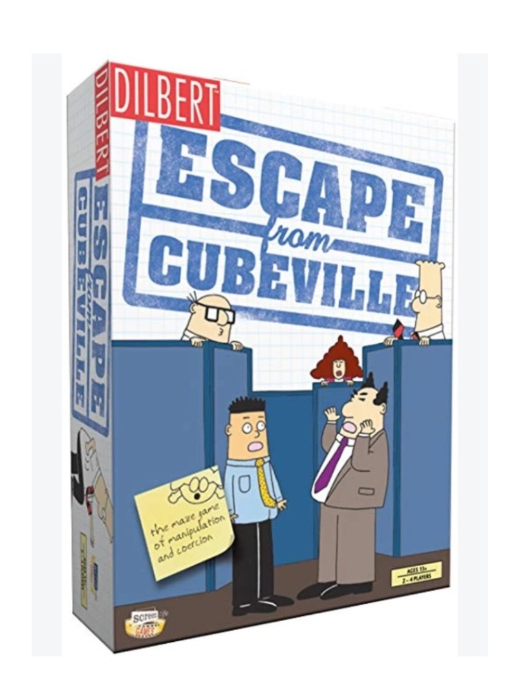 NEW🌈 Dilbert Escape from Cubeville Board Game